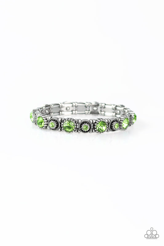 brought✽to✽you✽by✽blingflingbykat✽heavy-on-the-sparkle-green-bracelet✽paparazzi-accessories