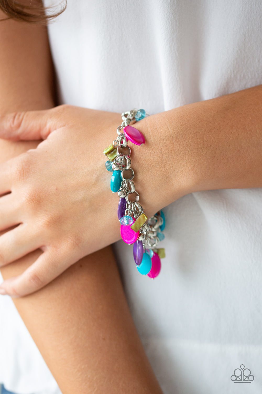 Paparazzi Accessories ✽ Seashore Sailing -Multi Bracelet✽Flat Rate Ship $4.50✽