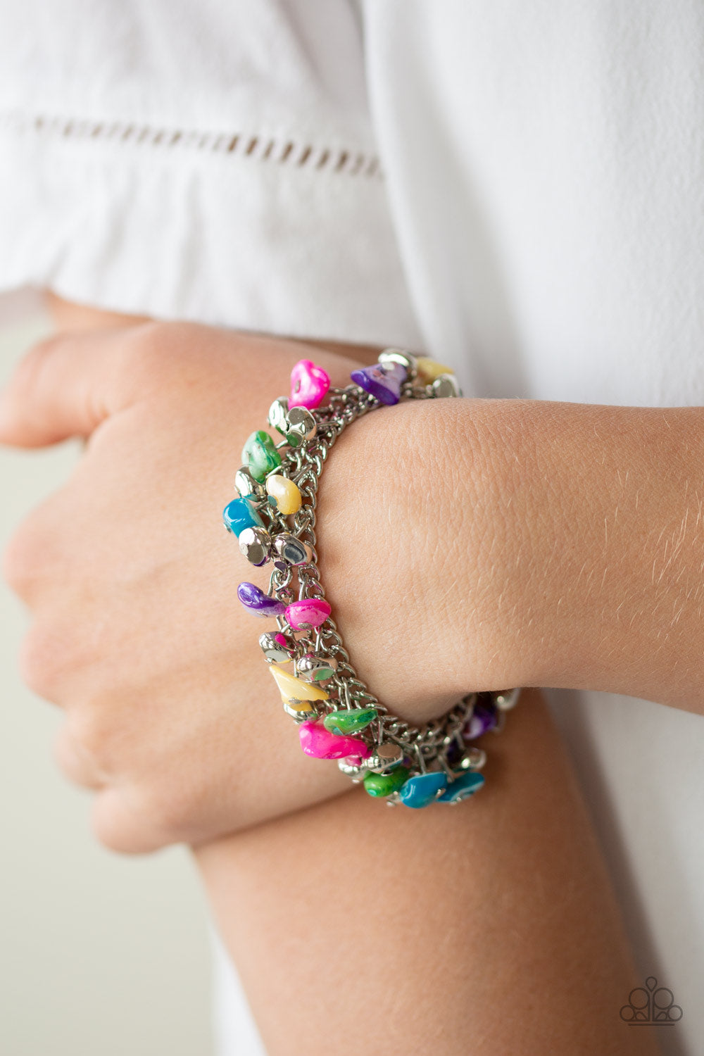 Paparazzi Accessories ✽ Plentiful Pebbles - Multi Bracelet✽Flat Rate Ship $4.50✽