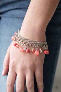 Paparazzi Accessories ✽ Let Me SEA! - Orange Bracelet✽Flat Rate Ship $4.50✽
