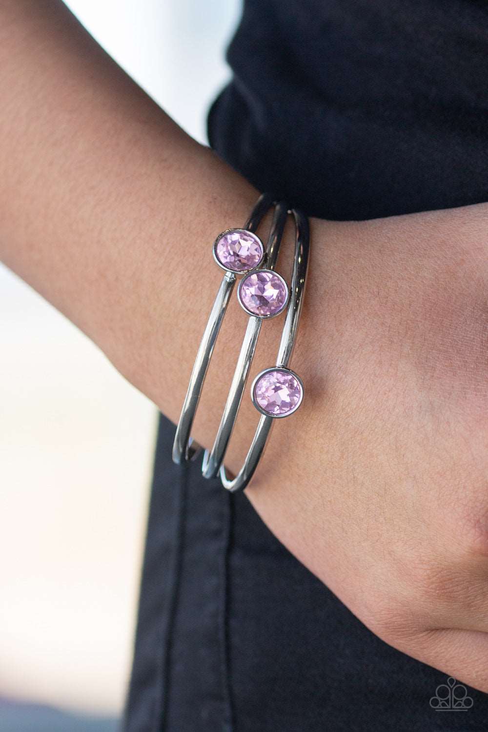 Paparazzi Accessories ✽ Be All You Can BEDAZZLE - Pink Bracelet✽Flat Rate Ship $4.50✽