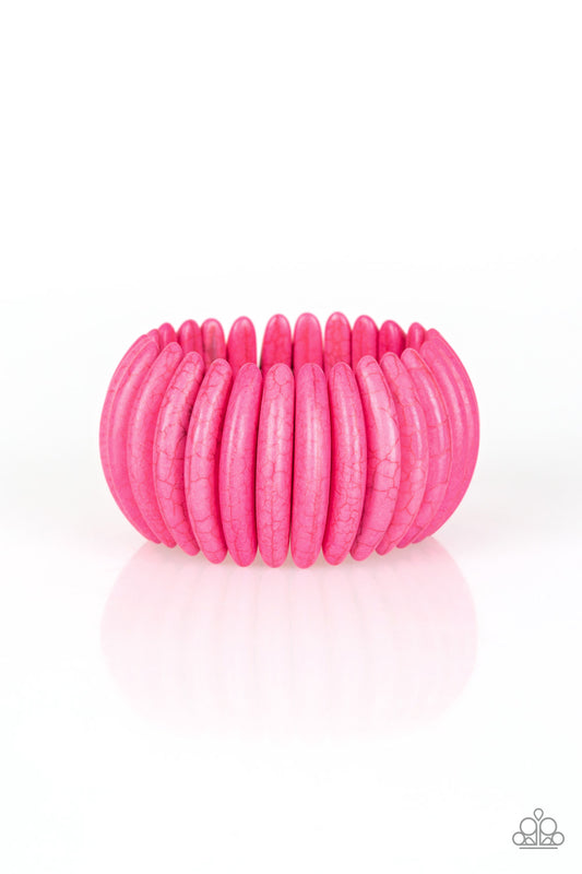 brought✽to✽you✽by✽blingflingbykat✽naturally-nomad-pink-bracelet✽paparazzi-accessories