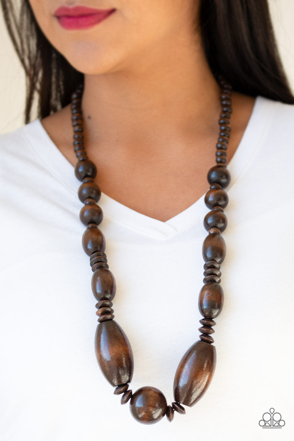 Paparazzi Accessories ✽ Summer Breezin - Brown Necklace✽Flat Rate Ship $4.50✽
