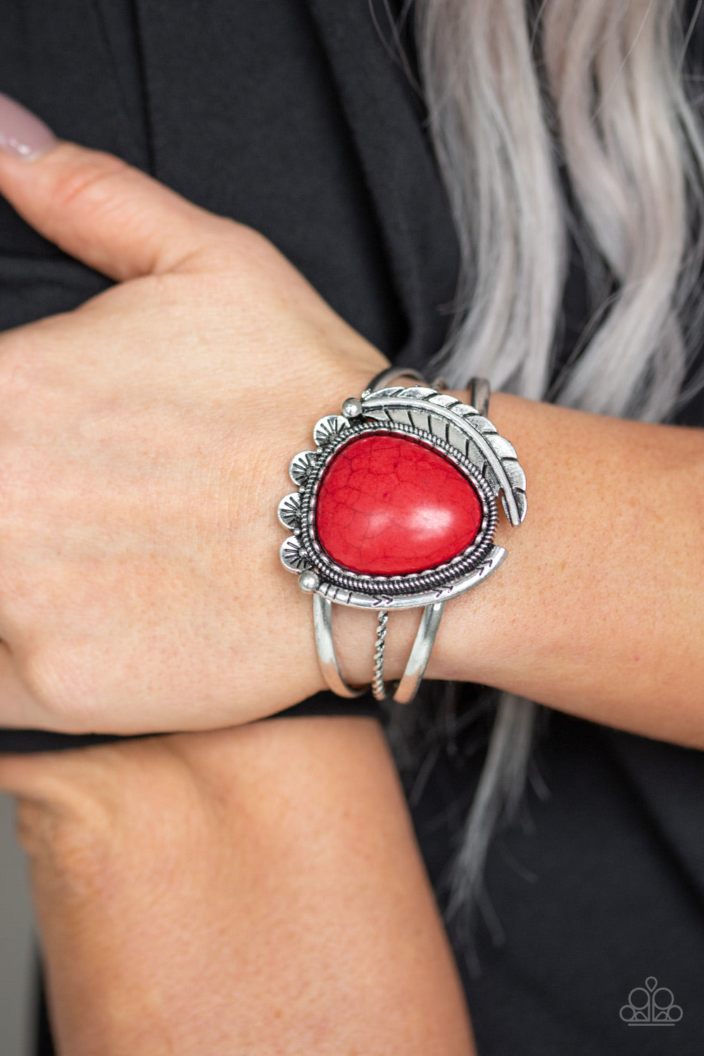 Paparazzi Accessories ✽ Natures Bounty - Red Bracelet✽Flat Rate Ship $4.50✽