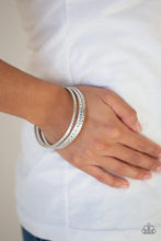 Load image into Gallery viewer, Paparazzi Accessories ❋Casually Couture - Silver Bracelet❋ Flat Rate Ship $4.50❋
