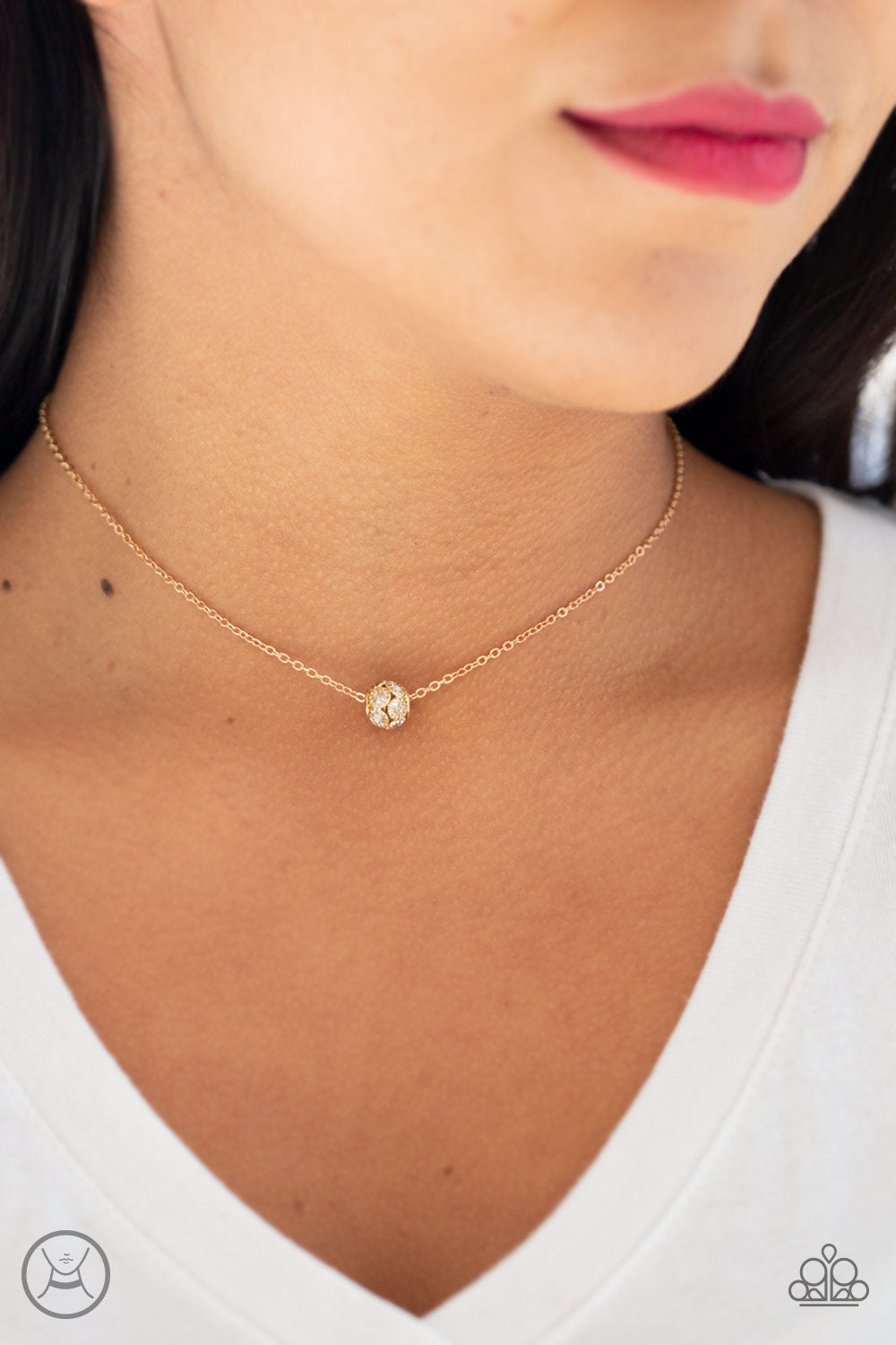 Paparazzi Accessories ✽ Modest Shine - Gold Necklace✽Flat Rate Ship $4.50✽