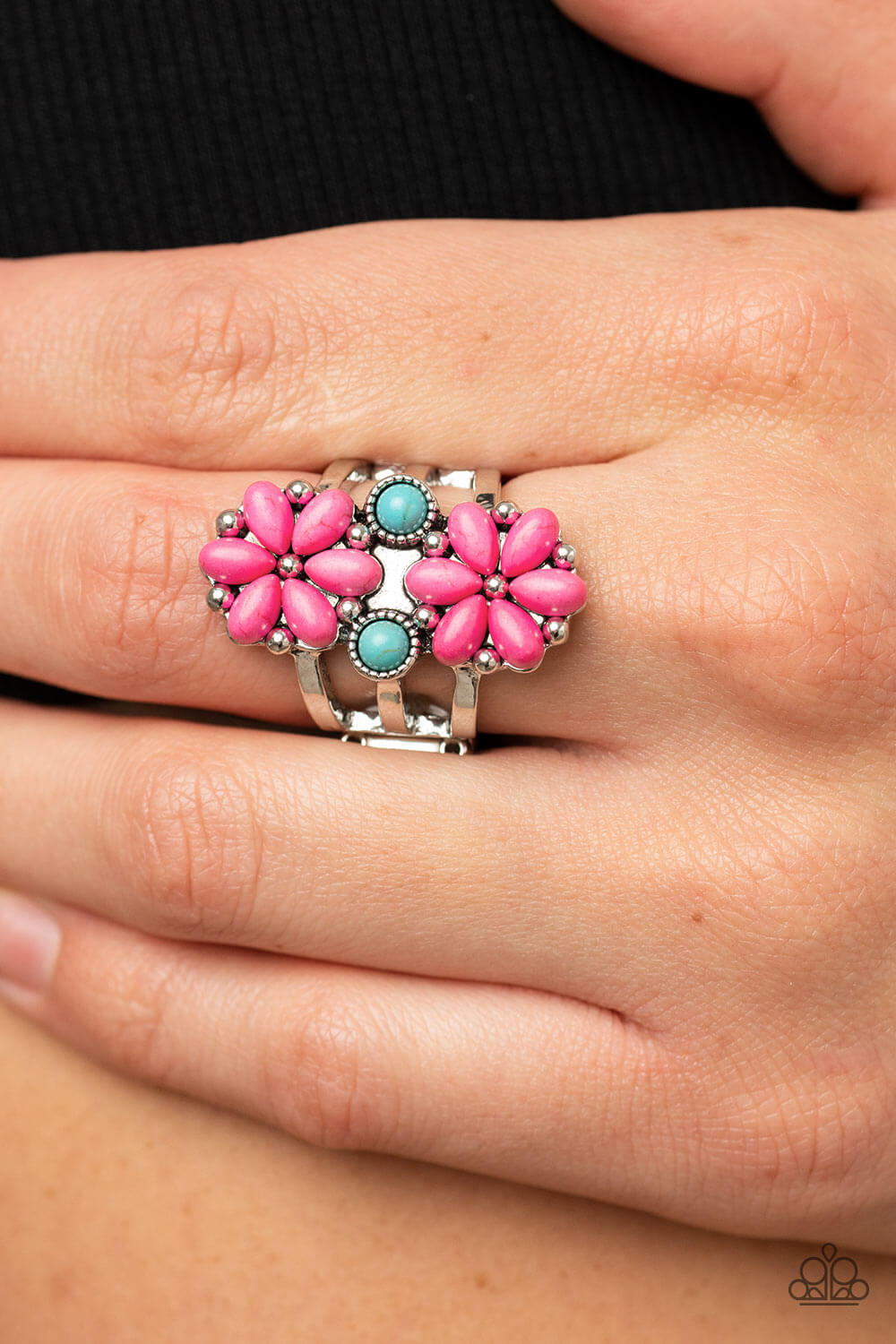 Paparazzi Accessories ❋Fredonia Florist - Pink Ring❋ Flat Rate Ship $4.50❋ - Image #2