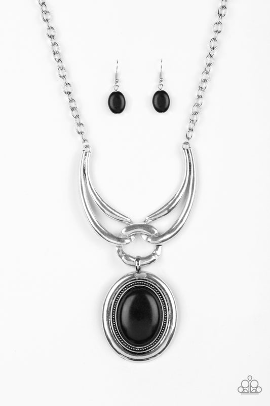brought✽to✽you✽by✽blingflingbykat✽divide-and-ruler-black-necklace✽paparazzi-accessories