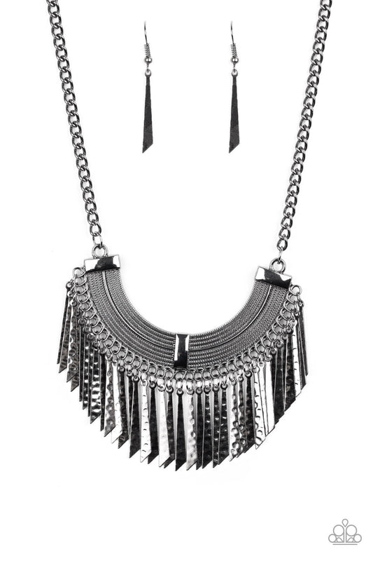 brought✽to✽you✽by✽blingflingbykat✽impressively-incan-black-necklace✽paparazzi-accessories