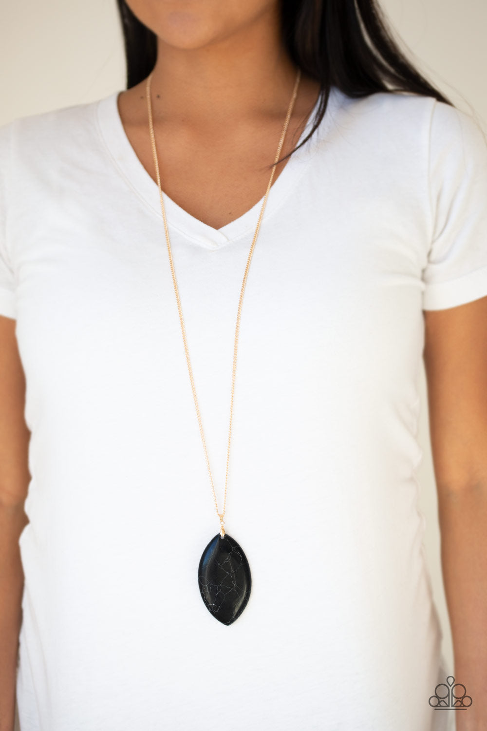 Paparazzi Accessories ✽ Santa Fe Simplicity - Black Necklace✽Flat Rate Ship $4.50✽