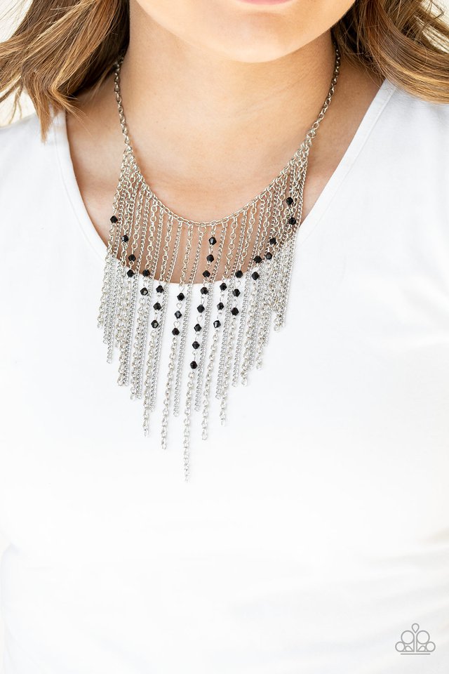Paparazzi Accessories ❋First Class Fringe - Black Necklace❋ Flat Rate Ship $4.50❋