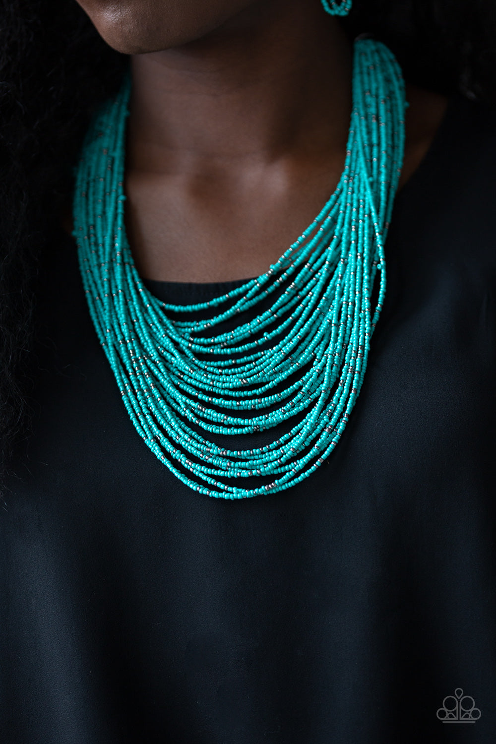 Paparazzi Accessories ✽ Rio Rainforest - Blue Necklace✽Flat Rate Ship $4.50✽