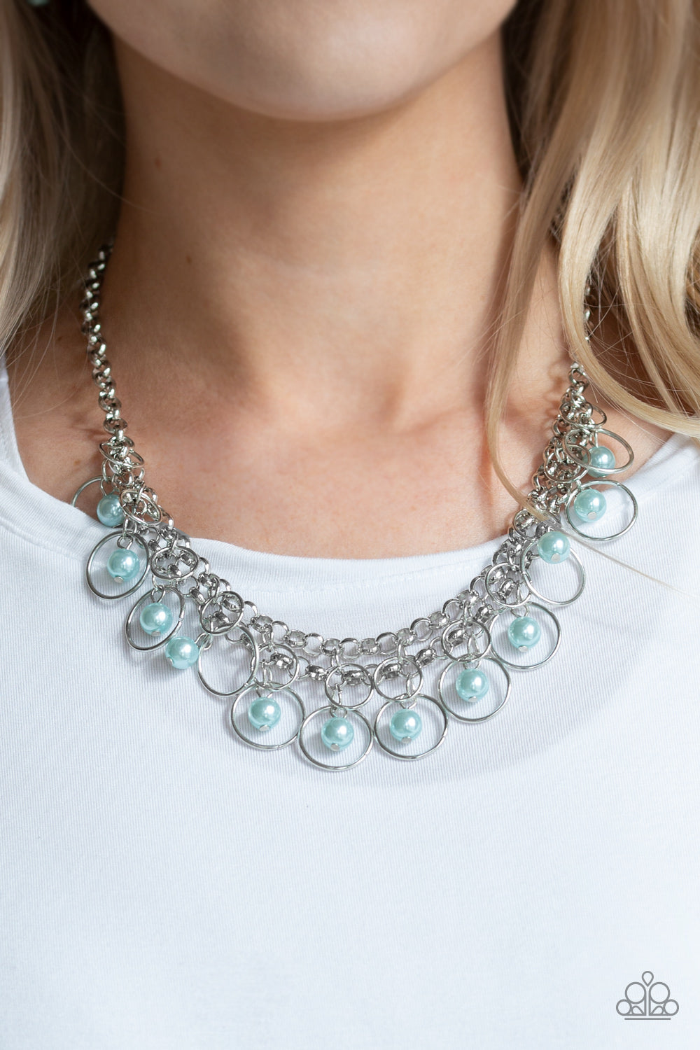 Paparazzi Accessories ✽ Party Time - Blue Necklace✽Flat Rate Ship $4.50✽