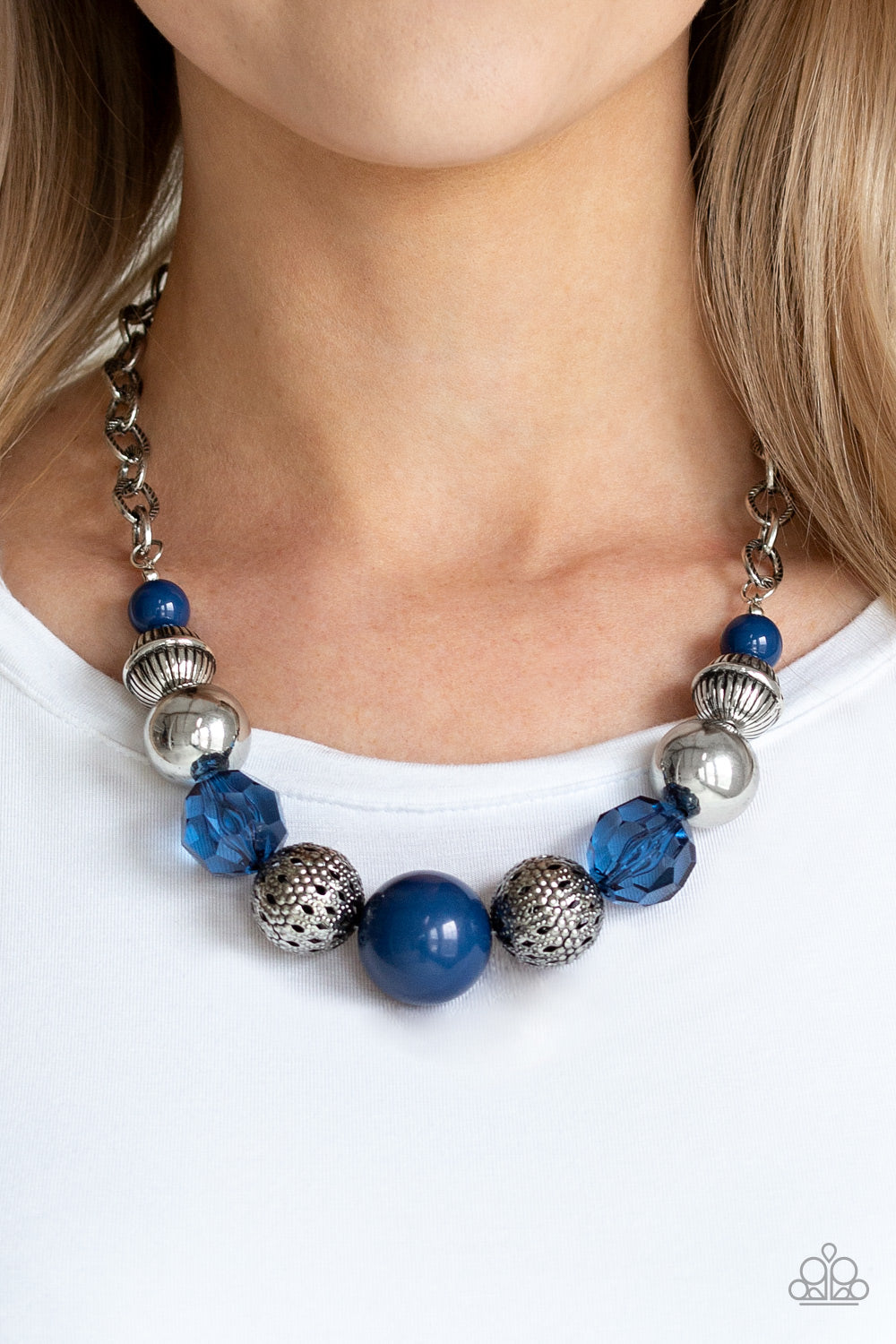 Paparazzi Accessories ✽ Sugar, Sugar - Blue Necklace✽Flat Rate Ship $4.50✽