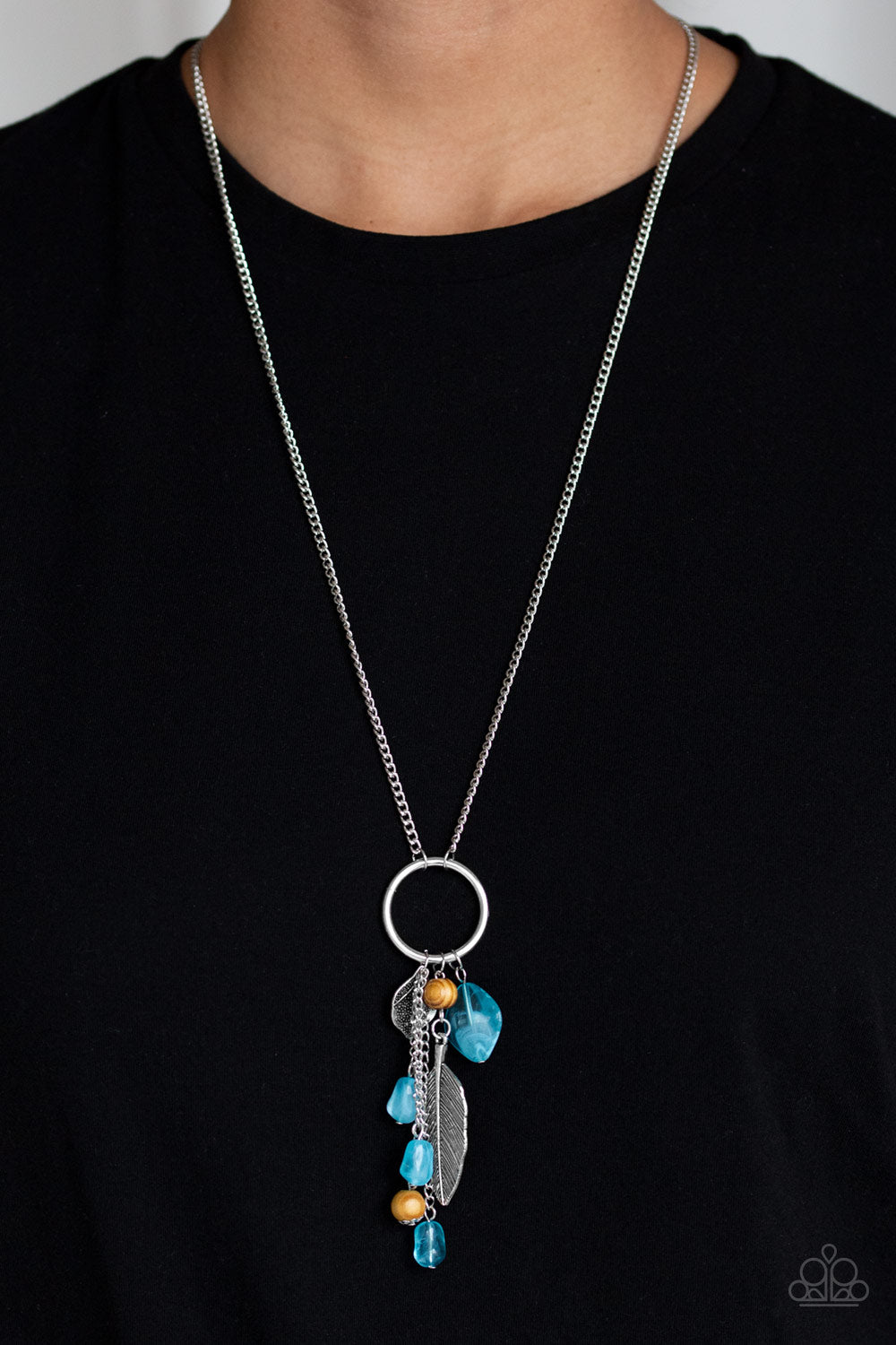 Paparazzi Accessories ✽ Sky High Style - Blue Necklace✽Flat Rate Ship $4.50✽