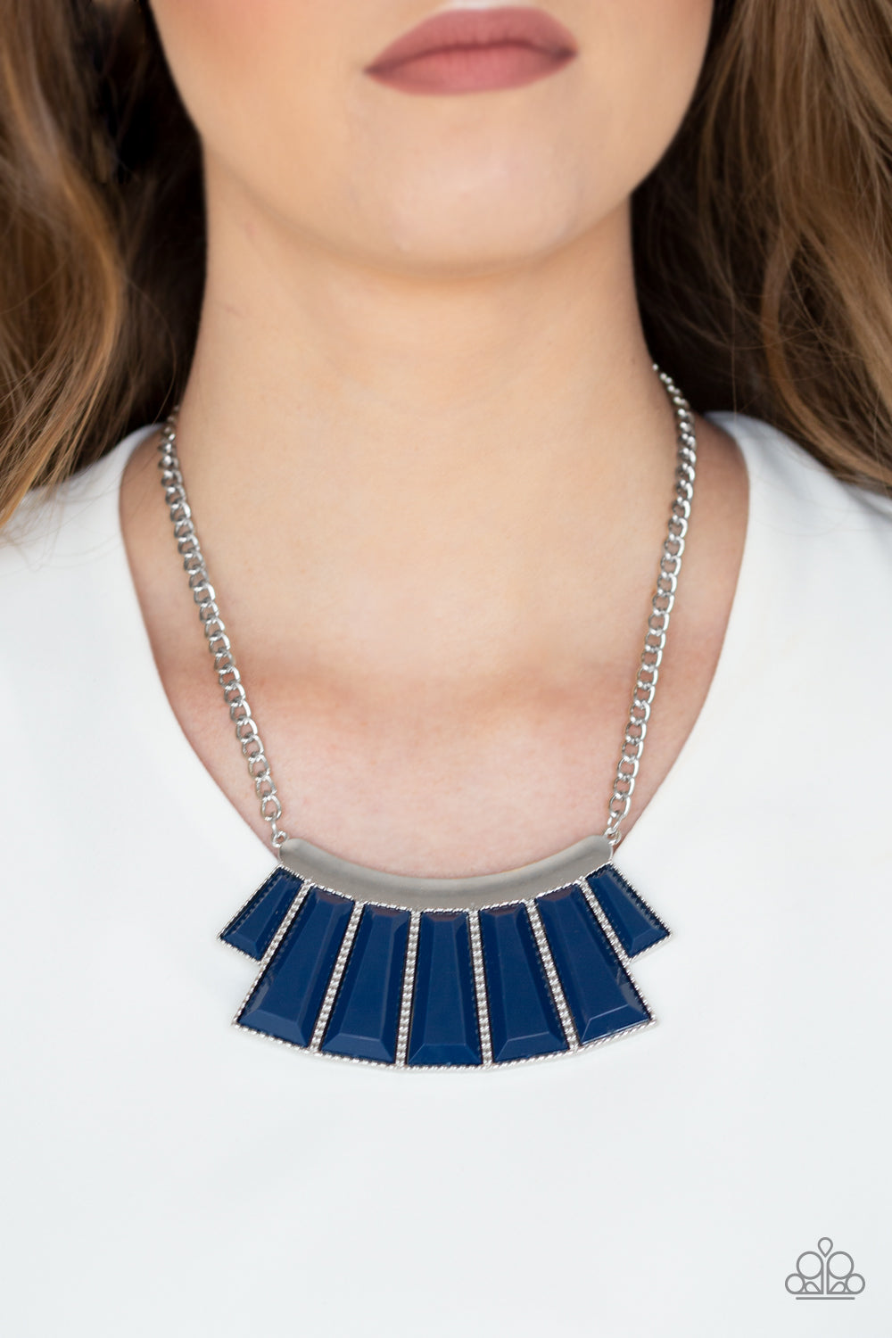 Paparazzi Accessories ✽ Glamour Goddess - Blue Necklace✽Flat Rate Ship $4.50✽