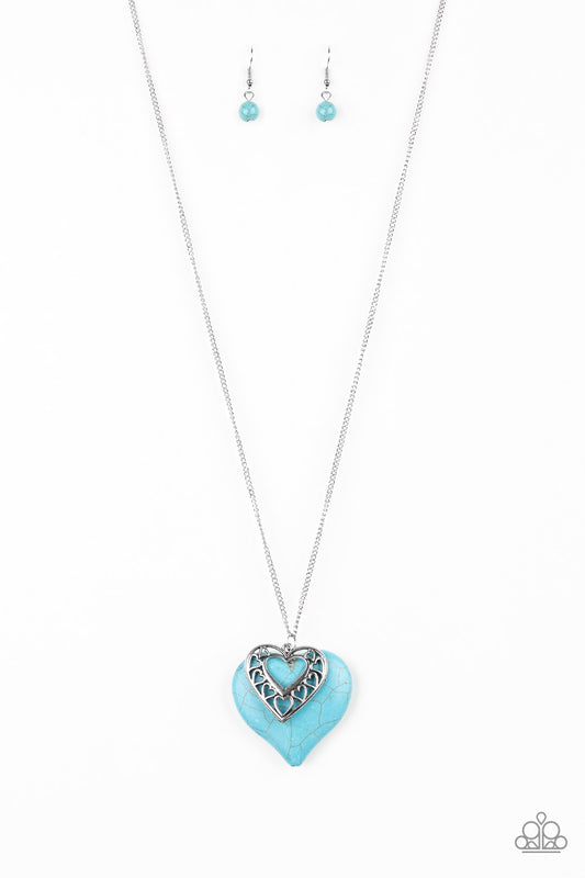 brought✽to✽you✽by✽blingflingbykat✽southern-heart-blue-necklace✽paparazzi-accessories