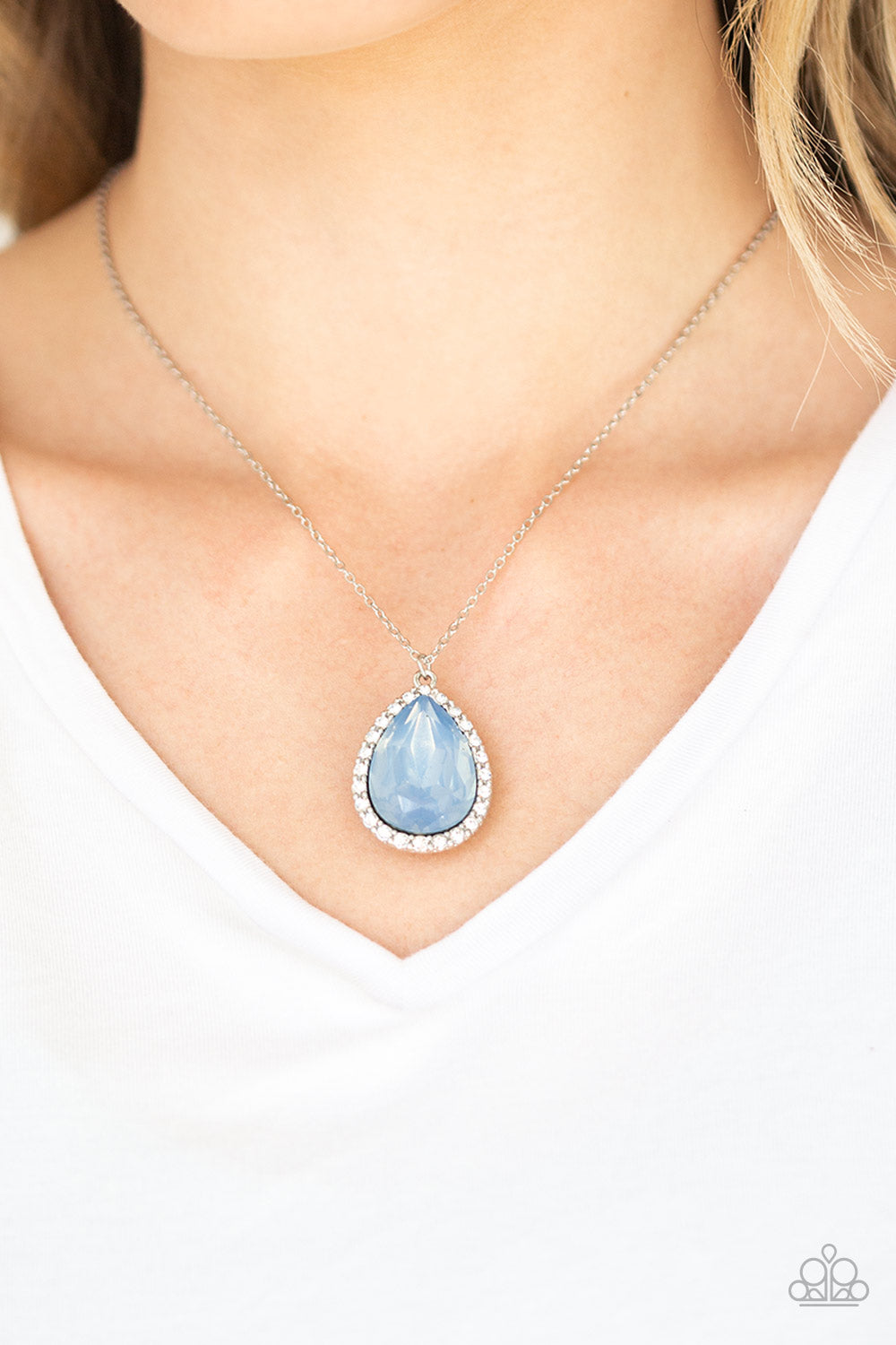 Paparazzi Accessories ✽ Come Of AGELESS - Blue Necklace✽Flat Rate Ship $4.50✽