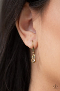 Paparazzi Accessories ✽ Say You QUILL - Brass Necklace✽Flat Rate Ship $4.50✽