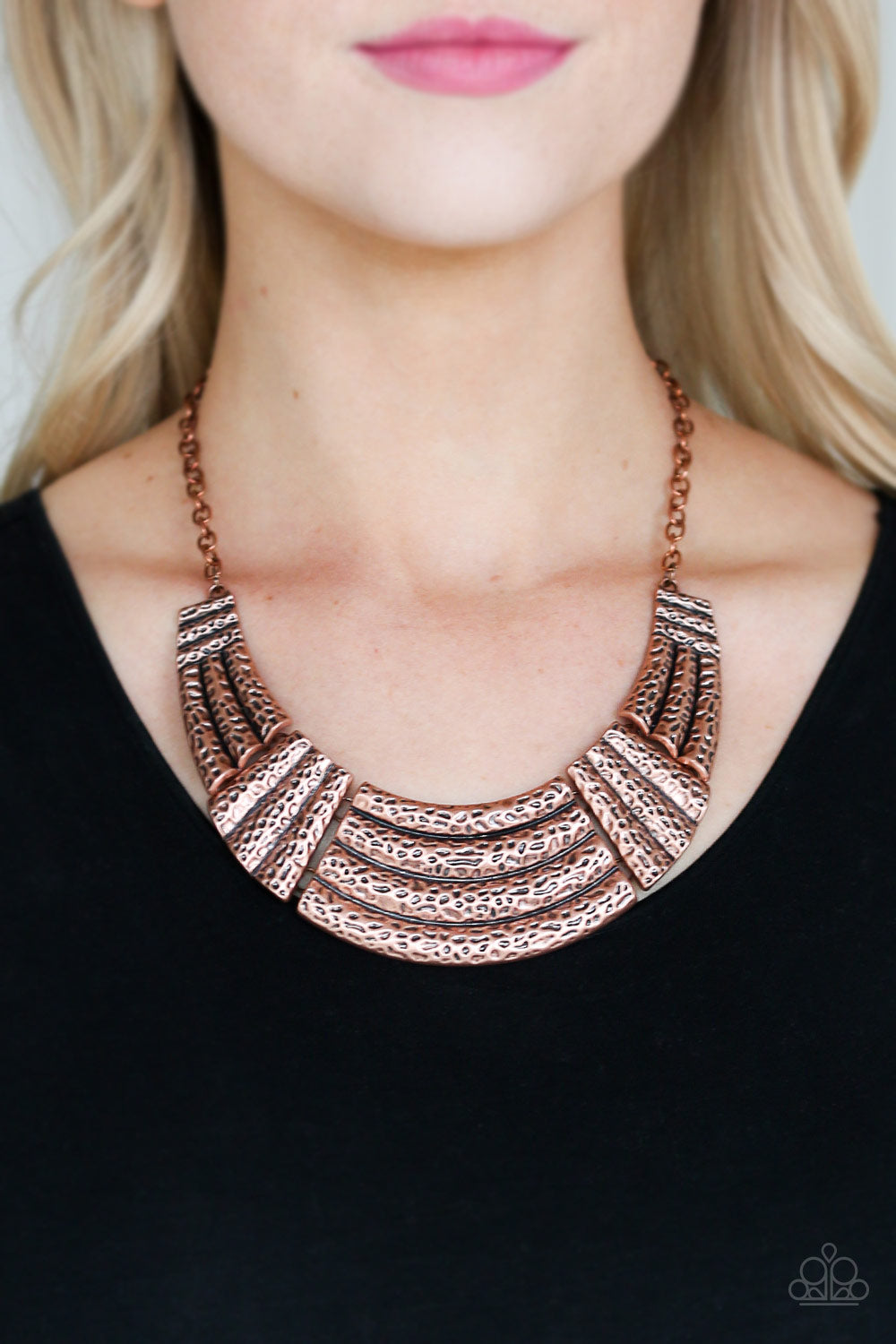 Paparazzi Accessories ✽ Ready To Pounce - Copper Necklace✽Flat Rate Ship $4.50✽