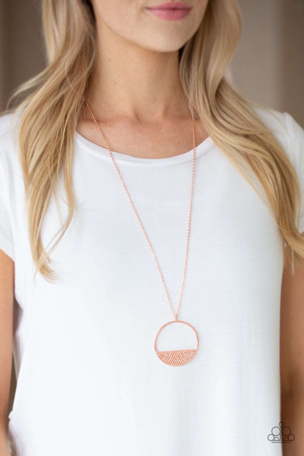 Paparazzi Accessories ✽ Bet Your Bottom Dollar - Copper Necklace✽Flat Rate Ship $4.50✽