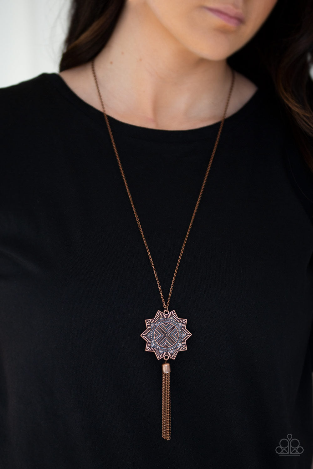 Paparazzi Accessories ✽ From Sunup To Sundown - Copper Necklace✽Flat Rate Ship $4.50✽