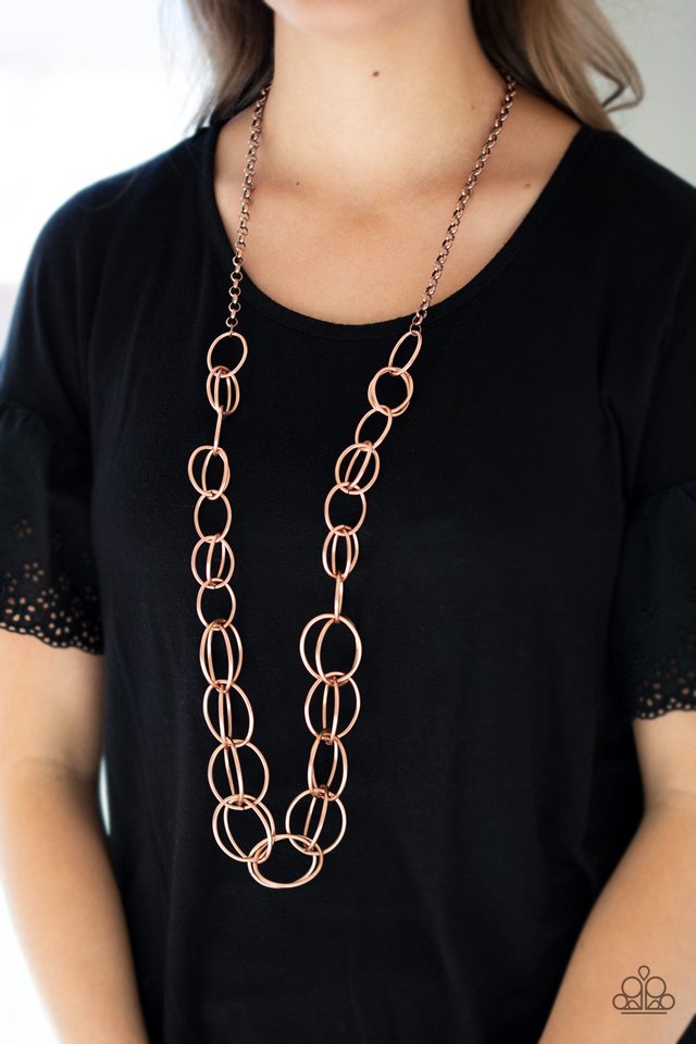 Paparazzi Accessories ❋Elegantly Ensnared - Copper Necklace❋ Flat Rate Ship $4.50❋