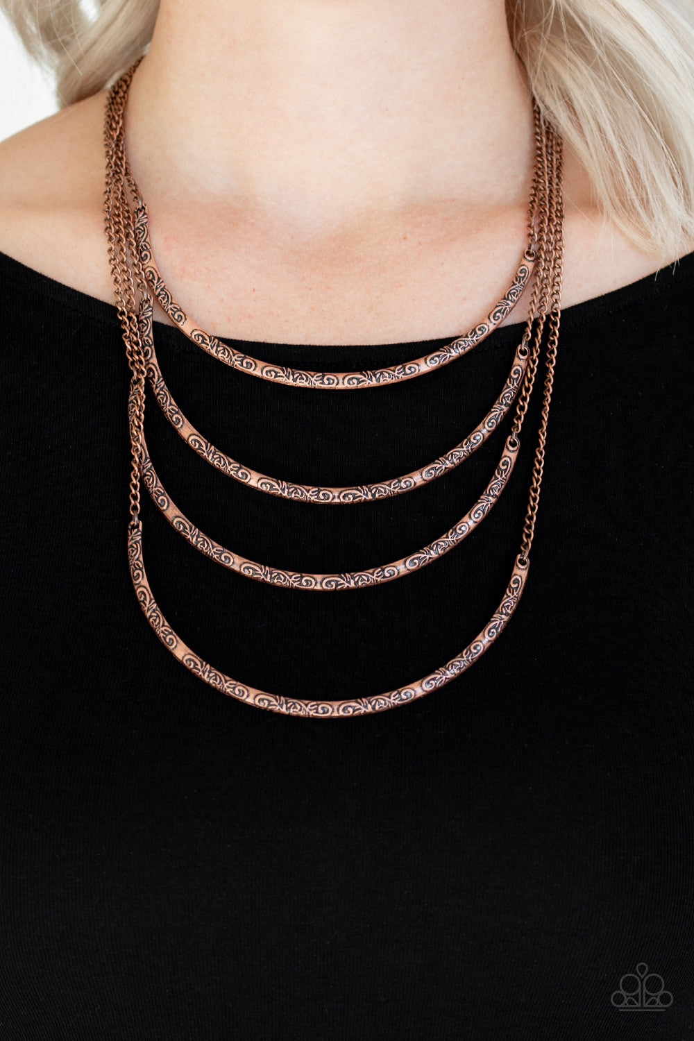 Paparazzi Accessories ✽ It Will Be Over MOON - Copper Necklace✽Flat Rate Ship $4.50✽