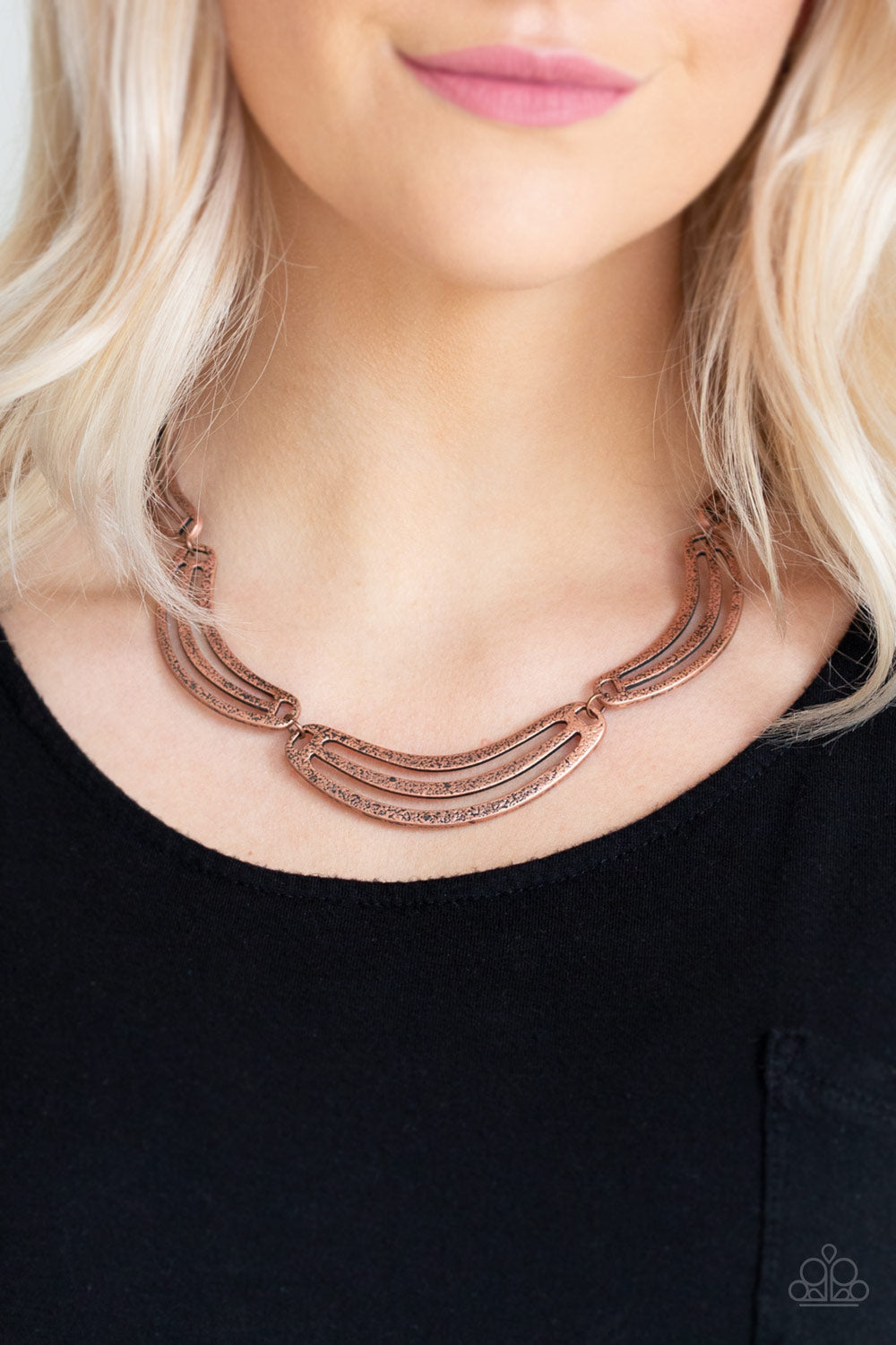 Paparazzi Accessories ✽ Palm Springs Pharaoh - Copper Necklace✽Flat Rate Ship $4.50✽