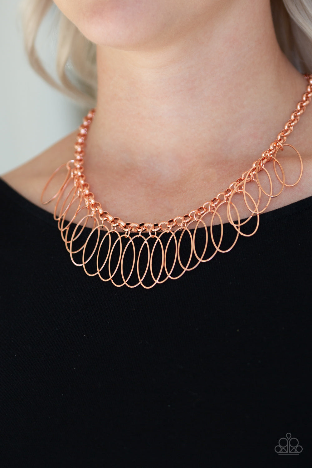 Paparazzi Accessories ✽ Fringe Finale - Copper Necklace✽Flat Rate Ship $4.50✽