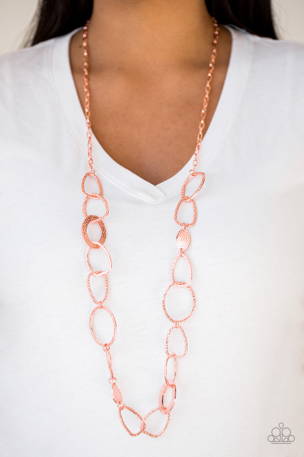 Paparazzi Accessories ✽ Metro Nouveau - Copper Necklace✽Flat Rate Ship $4.50✽