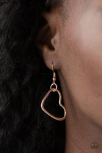 Load image into Gallery viewer, Paparazzi Accessories ✽ Unbreak My Heart - Rose Gold Necklace✽Flat Rate Ship $4.50✽
