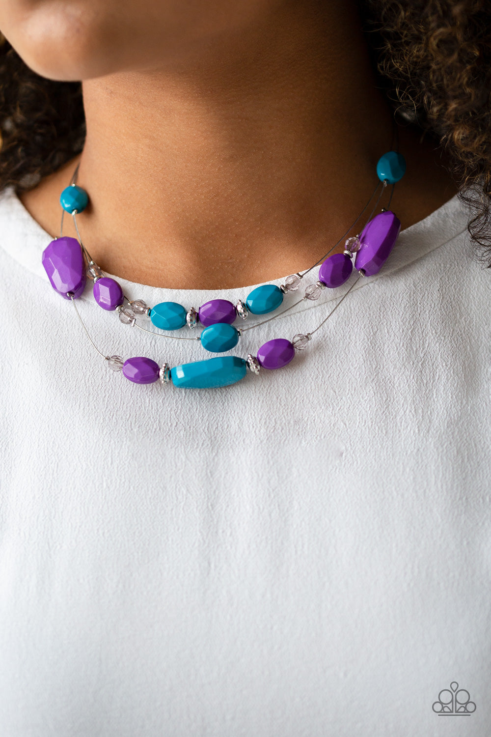 Paparazzi Accessories ✽ Radiant Reflections - Multi Necklace✽Flat Rate Ship $4.50✽