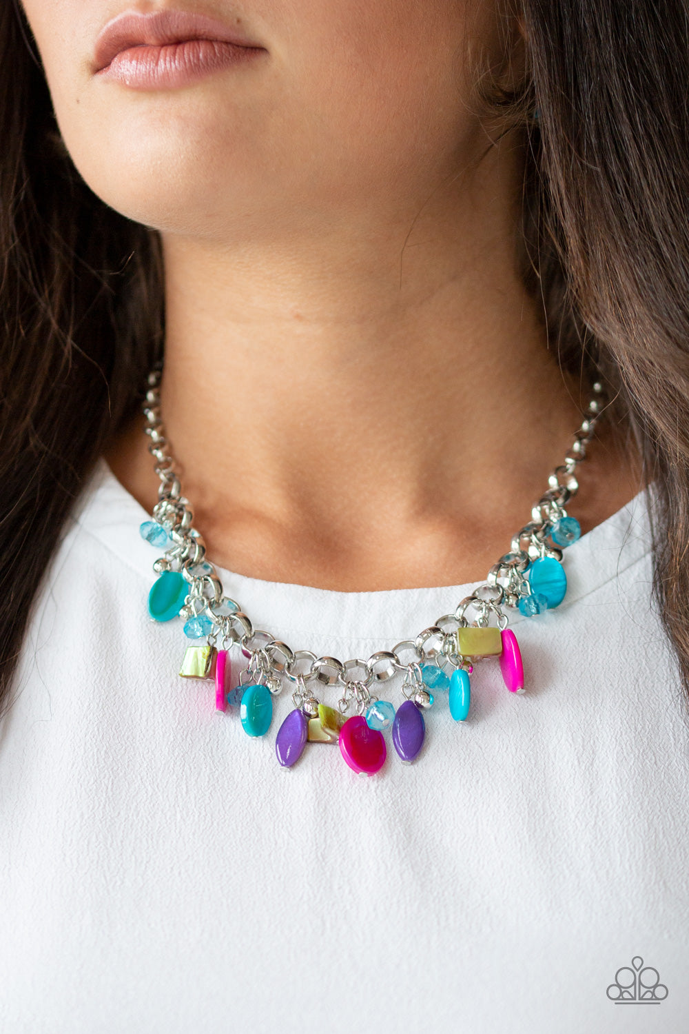 Paparazzi Accessories ✽ I Want To SEA The World - Multi Necklace✽Flat Rate Ship $4.50✽
