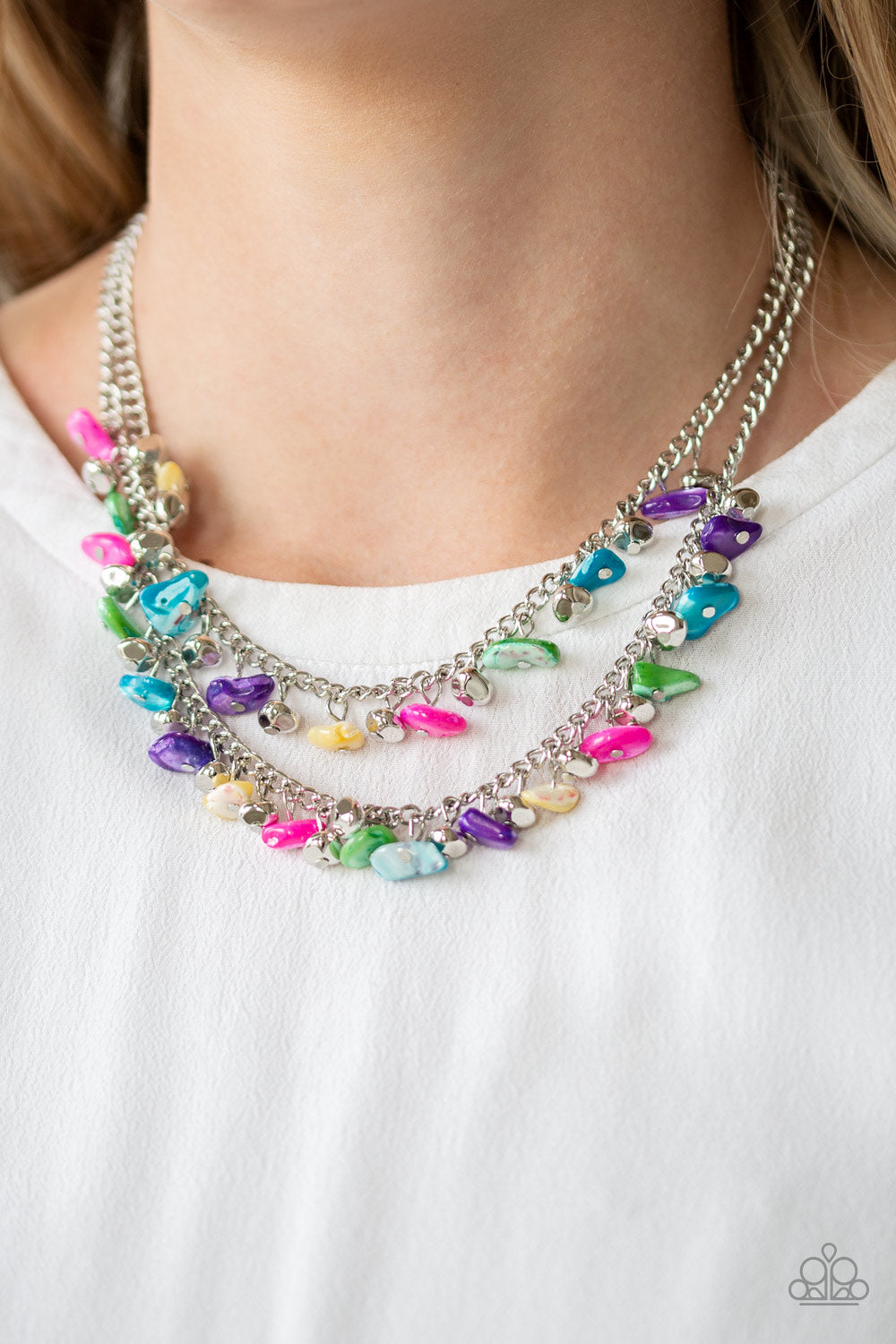 Paparazzi Accessories ✽ Pebble Pioneer - Multi Necklace✽Flat Rate Ship $4.50✽