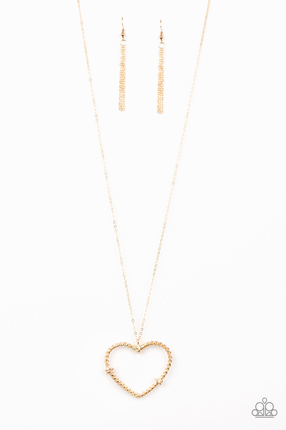 brought✽to✽you✽by✽blingflingbykat✽straight-from-the-heart-gold-necklace✽paparazzi-accessories