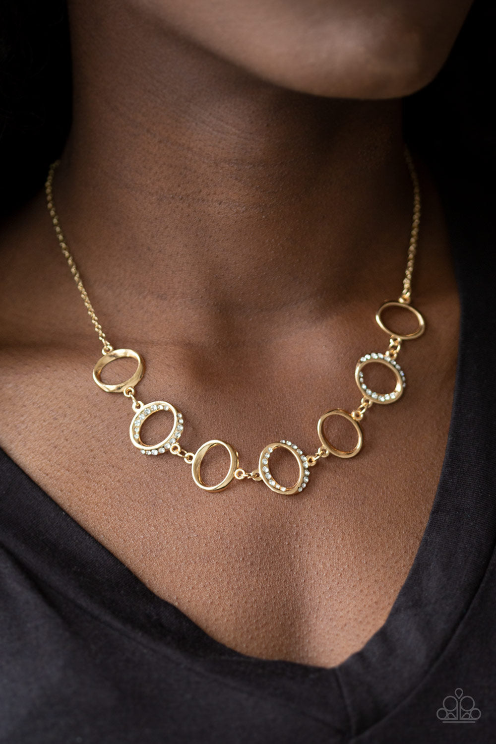 Paparazzi Accessories ✽ Inner Beauty - Gold Necklace✽Flat Rate Ship $4.50✽