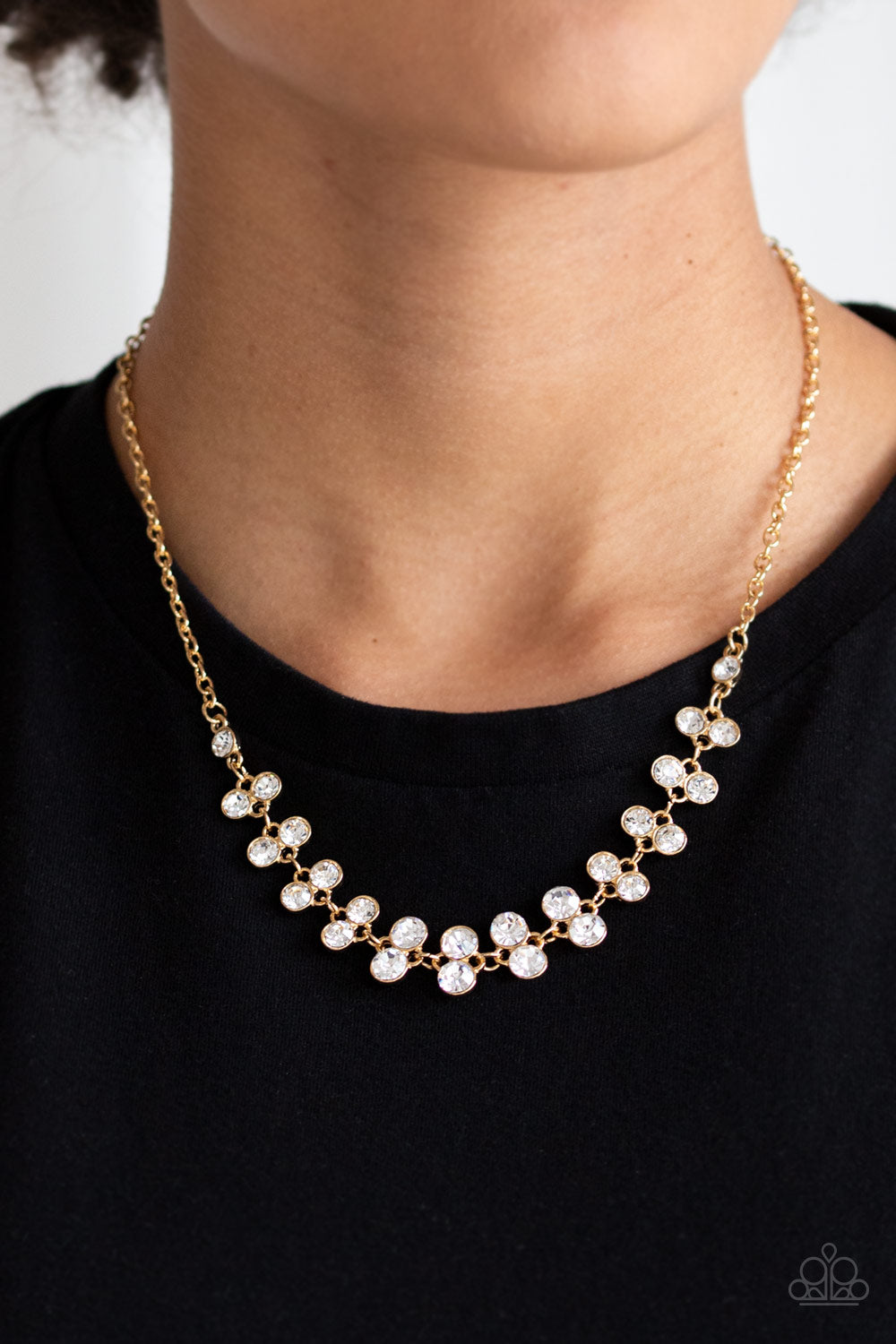 Paparazzi Accessories ✽ Super Starstruck - Gold Necklace✽Flat Rate Ship $4.50✽