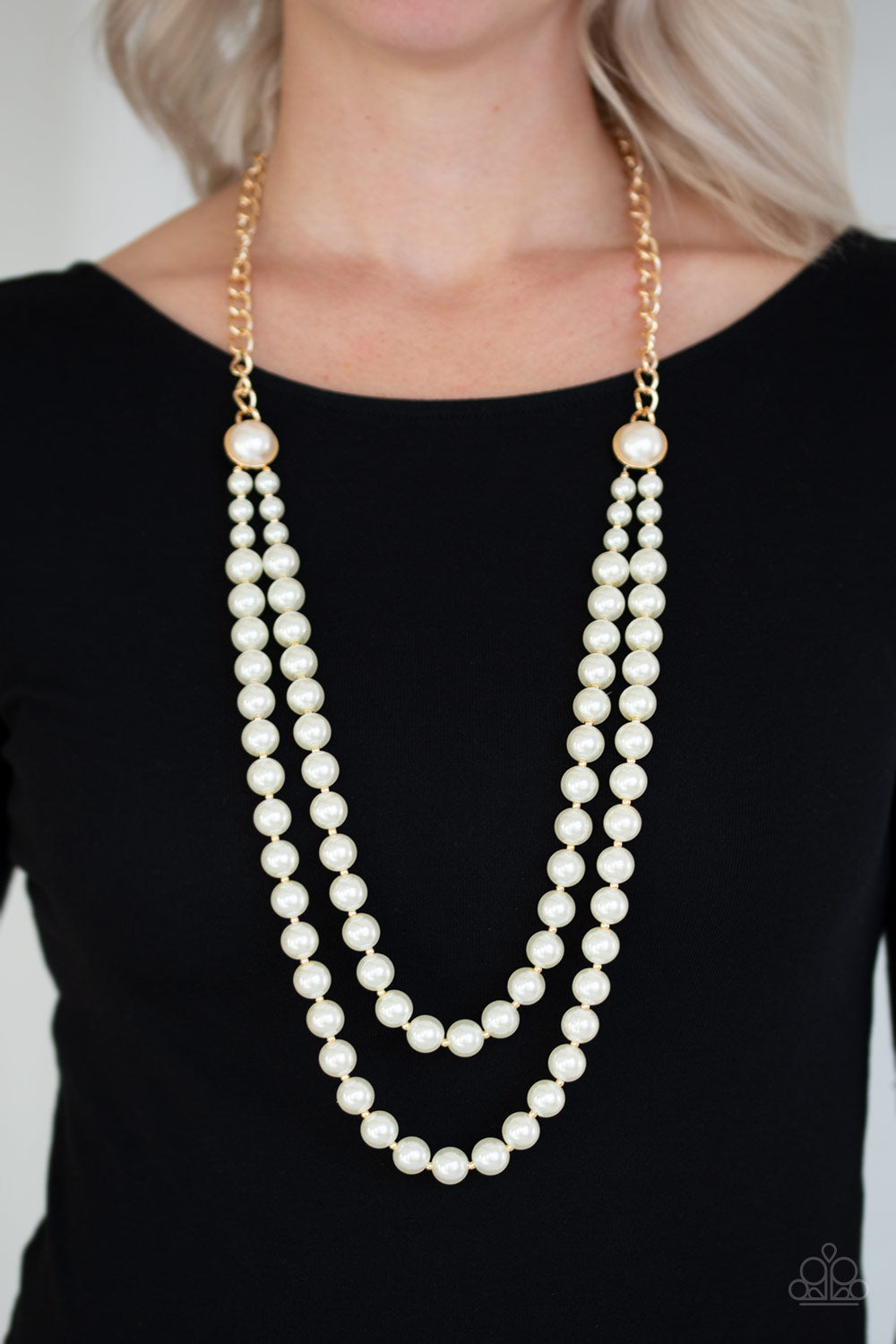 Paparazzi Accessories ✽ Endless Elegance - Gold Necklace✽Flat Rate Ship $4.50✽