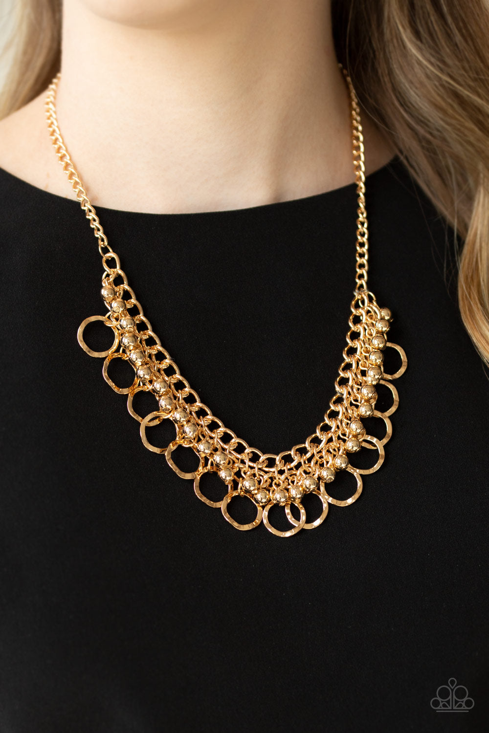 Paparazzi Accessories ✽ Ring Leader Radiance - Gold Necklace✽Flat Rate Ship $4.50✽