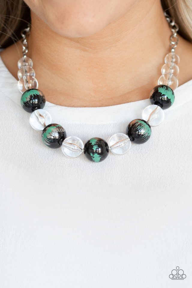 Paparazzi Accessories ❋Torrid Tide - Green Necklace❋ Flat Rate Ship $4.50❋