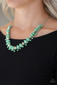 Paparazzi Accessories ✽ BRAGs To Riches - Green Necklace✽Flat Rate Ship $4.50✽