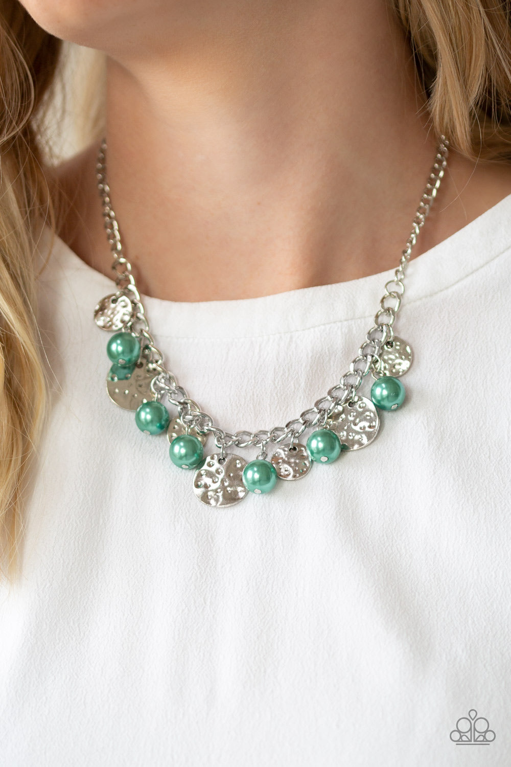 Paparazzi Accessories ✽ Seaside Sophistication - Green Necklace✽Flat Rate Ship $4.50✽
