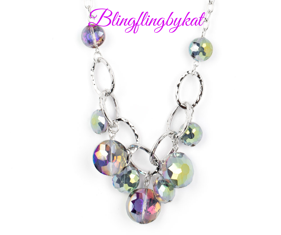 Paparazzi Accessories ❋Rhinestone River - Multi Necklace❋ Flat Rate Ship $4.50❋ - Image #1