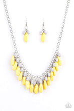 Load image into Gallery viewer, brought✽to✽you✽by✽blingflingbykat✽bead-binge-yellow-necklace✽paparazzi-accessories
