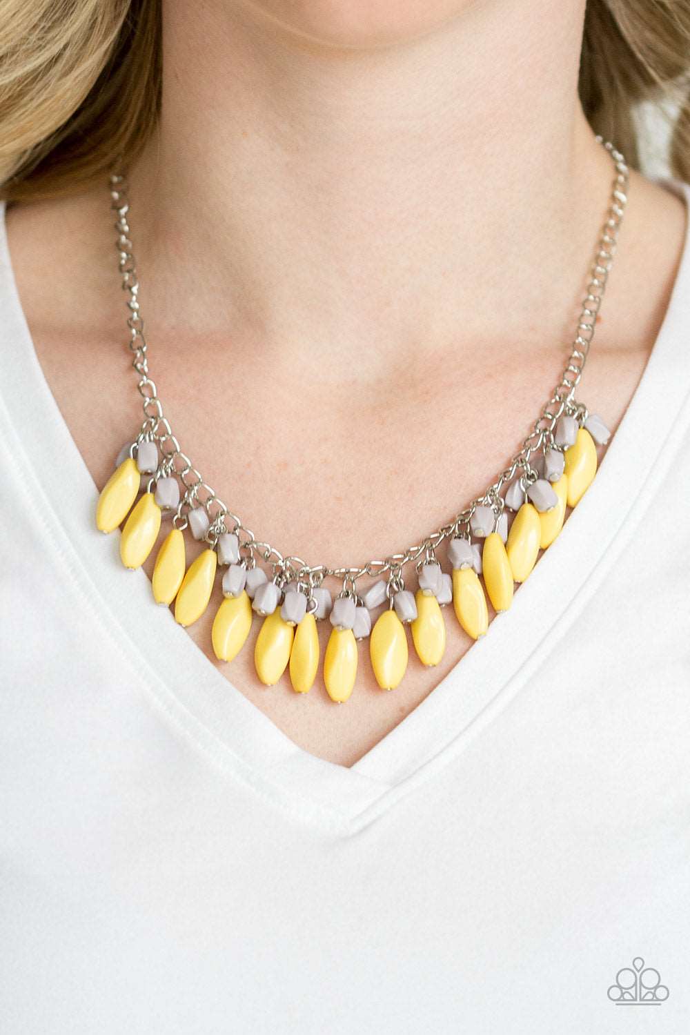 Paparazzi Accessories ✽ Bead Binge - Yellow Necklace✽Flat Rate Ship $4.50✽