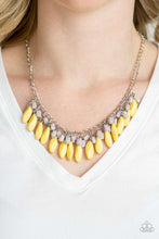 Load image into Gallery viewer, Paparazzi Accessories ✽ Bead Binge - Yellow Necklace✽Flat Rate Ship $4.50✽
