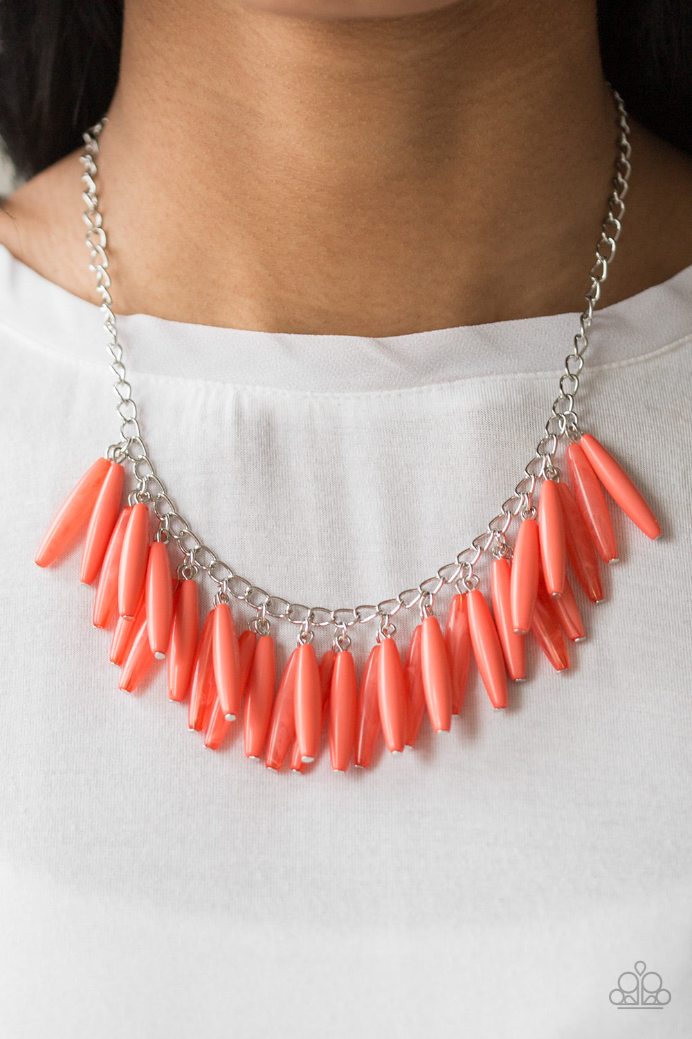 Paparazzi Accessories ✽ Full Of Flavor - Orange Necklace✽Flat Rate Ship $4.50✽