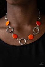 Load image into Gallery viewer, Paparazzi Accessories ✽ Bermuda Bliss - Orange Necklace✽Flat Rate Ship $4.50✽
