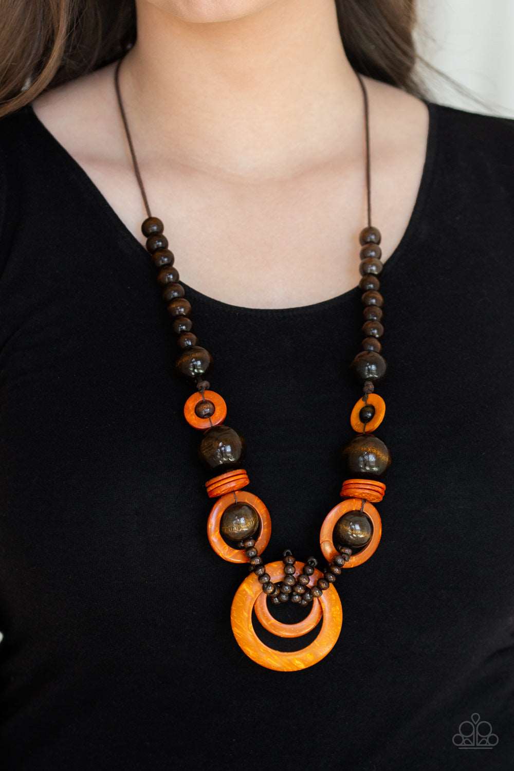Paparazzi Accessories ✽ Boardwalk Party - Orange Necklace✽Flat Rate Ship $4.50✽